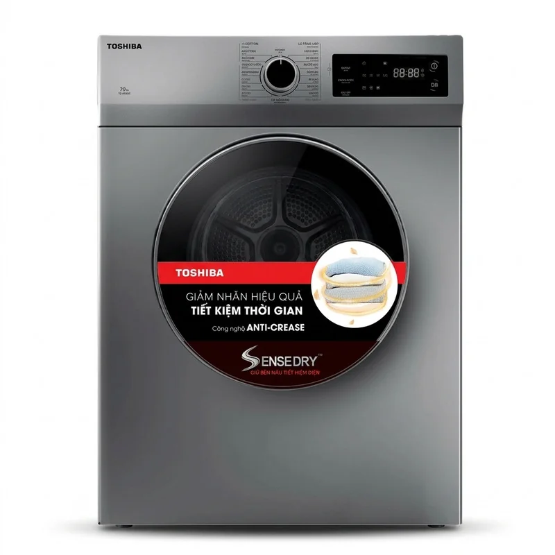 Máy sấy thông hơi Toshiba 7 kg TD-H80SEV(SK)