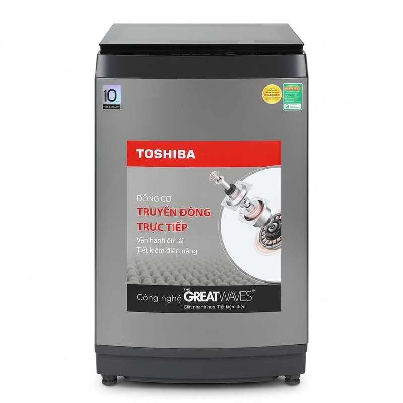 Máy giặt Toshiba cửa trên 7 kg AW-L805AV(SG)